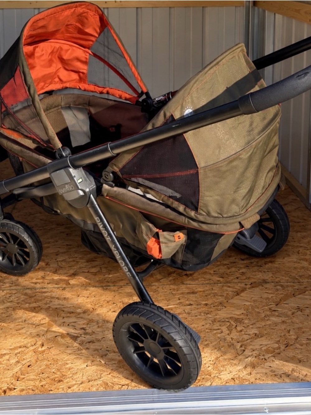 Storage - Double Stroller divot VBlade